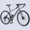 Bicicleta de carretera al por mayor transfronteriza 700C de velocidad variable para hombres y mujeres, bicicleta urbana para exteriores y desplazamientos para adultos y estudiantes