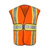 Chaleco Reflectante Seguridad Chaleco Fluorescente Sitio de Construcción Transpirable Ropa Reflectante Ropa de Sanidad Ropa Reflectante Estampado