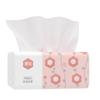 Papel Higiénico de Madera Original Manhua 300 Hojas * 30 Paquetes Caja Completa Papel Higiénico Doméstico Tissue Espesado de 4 Capas Tissue Facial Tissue de Limpieza