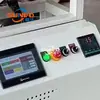 Fabricante Original Máquina de Estampar Etiquetas de Cuero PU de Alta Calidad Máquina para Hacer Logos en Etiquetas
