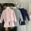 Nuevo Estilo Elegante Otoño 2026 para Bebés Niñas Moda Ropa Deportiva para Niñas Conjunto de Dos Piezas Primavera y Otoño