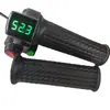 Interruptor giratorio de pantalla verde + manija de giro de crucero A para coche eléctrico accesorios para coche eléctrico manija de control de velocidad manija del acelerador