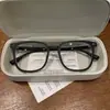 Gafas Estilo Coreano Personalizadas con Montura Negra Anti-Luz Azul con Acabado de Alta Gama, Gafas Graduadas Fotocromáticas para Mujer, y Gafas Elegantes y Geniales para Hombre