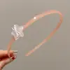Diadema de alta gama estilo coreano para mujer, diseño de corona alta para hacer que la cara parezca más pequeña, adecuada para uso diario, lavado de cara y maquillaje, con dientes para una sujeción antideslizante
