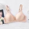 Sujetador push up de fábrica para mujer, ropa interior antiflacidez, sin costuras, inalámbrico, ajustable, transpirable, brillante, de talla grande