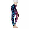 Moda Transfronteriza Europea y Americana Digital de Cintura Alta Estampado Casual Transpirable Leggings de Alta Elasticidad Pantalones de Yoga Xy831