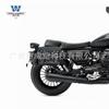 Coche muscular Wolf adecuado para motocicleta Guz V9 bolsa lateral bolsa lateral caja lateral retro modificación bolsa para casco impermeable liberación rápida especial