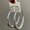 Estilo de Moda Europeo y Americano, Pendientes Metálicos con Circonita en Forma de C Simples y Geniales, Diseño de Nicho, Aptos para el Viaje Diario, Accesorios de Oreja Únicos