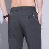 Nuevos Pantalones Casuales de Otoño para Hombre, Pierna Recta Holgada Estilo Coreano, Pantalones Ligeros de Negocios Elásticos para Hombre, Pantalones Largos Versátiles de Moda