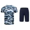 Conjunto de Uniforme de Entrenamiento Militar para Estudiantes Hombres y Mujeres, Uniforme de Camuflaje Universal de Verano Resistente al Desgaste, Conjunto Completo de Uniformes de Entrenamiento Militar para Estudiantes de Preparatoria y Universidad