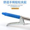 Pinza recogedora de basura de acero inoxidable con mango recto y tubo redondo, pinza de limpieza sanitaria, pinzas para basura de mango largo, pinza doméstica que ahorra trabajo