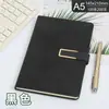 Cuadernos de Negocios en Stock al por Mayor, Cuadernos de Notas para Reuniones con Hebilla en Forma de U, Cuadernos Personalizados para Oficina de Negocios, Cuadernos Personalizados