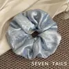 Scrunchie Grande de Tecido Novo Estilo 2026, Acessório de Cabelo Coreano Versátil Estilo Preguiçoso, Lenço Quadrado Oversized, Acessório de Cabelo de Alta Qualidade
