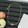 Nuevo Collar de Estrella de Cinco Puntas Colorida Doble C Estilo Chanel 2025 para Mujer, Réplica de Lujo de Alta Gama Collar Chanel
