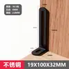 Suporte de Canto em Aço Inoxidável Espessado Ângulo Reto de 90 Graus Fixador Suporte de Prateleira Suporte de Canto em L Suporte de Canto em T Conector de Móveis