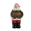 Adorno de Papá Noel Sosteniendo un Cartel de Envío Gratuito Seleccionado Cuidadosamente Artesanía de Resina Transfronteriza Decoración Regalo Simple de Alta Gama para el Hogar