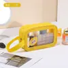 Xinyuo Bolsa de Cosméticos Transparente de Dibujos Animados Gran Capacidad Portátil de Viaje Bolsa de Cosméticos Bolsa de Artículos de Tocador para Natación Linda Bolsa de Cosméticos