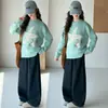 Traje para Niña Otoño Invierno 2026 Nuevo Súper Lindo Elegante a la Moda Suéter para Niños Medianos y Mayores Otoño Invierno Espesado Conjunto de Dos Piezas