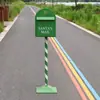 Buzón de hierro forjado retro estilo europeo modelo de buzón caja de sugerencias caja para cartas y periódicos a prueba de lluvia para exteriores accesorios decorativos de moda en internet