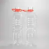 Fornecimento de fábrica 1500ml garrafas plásticas transparentes garrafas quadradas pet 1,5 litros de garrafas para embalagem de líquidos