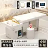 Cama de Lavado de Cabezal de Exportación Transfronteriza, Cama de Lavado de Cabello de Belleza con Vapor de Circulación de Agua Push-Pull Multifuncional con Calentador de Agua Integrado