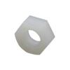 Tornillo de plástico de nailon transparente, tapa de rosca anti-floja, fijación métrica, tuerca hexagonal M6, venta al por mayor de fábrica