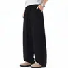 Pantalones de hombre de estilo 'old money', modernos y versátiles, color liso, moda para exteriores, deportivos, juveniles, casuales.