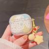 Pingente de Borboleta Estrela Tridimensional para Case de Fone de Ouvido Apple 1/2 Nova 3ª Geração, Adequado para Case de Fone de Ouvido AirPods Pro 2/4ª Geração