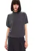 Camiseta de manga corta para hombre, marca de moda, corte holgado de verano, tendencia de celebridad de internet casual 2026, top sencillo para pareja
