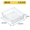 Caja de acabado cosmético de plástico de punto de fábrica multifuncional gratis con caja de almacenamiento de cajón translúcido esmerilado