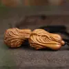 Artesanía de Colgante de Col y Riqueza Tallado en Sándalo Verde, Souvenirs de Estilo Chino, Decoraciones, Regalos, Decoración del Hogar