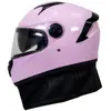 Casco de motocicleta de doble espejo antivaho para coche eléctrico, hombres y mujeres, cálido de invierno, casco integral de cuatro estaciones, casco de motocicleta de cobertura total