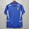 Camiseta Retro de Brasil Local y Visitante Five-Star 980204 Edición Especial Versión Fan Selección Nacional Versión Tailandesa