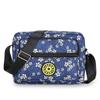 Nuevo puesto de bolsos para mujer Mercado Nocturno mediana edad y ancianos bolso de tela de flores bolso de hombro bandolera bolso para teléfono móvil monedero venta al por mayor
