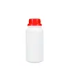 250 500 1000ml amostras de pesticidas químicos de PE branco são engarrafadas em frascos plásticos de boca larga com tampa