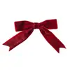 Accesorios de cinta de lazo 86 puntos corbata de cintura de 2 cm cinta de terciopelo decorativa roja cinta de seda pequeña producto semiacabado