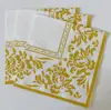 Guardanapo de Papel Estampado Festa Transfronteiriça Celebração Temática Feriado Louça de Mesa Papel Toalha Moderno e Requintado Guardanapo Quadrado de Clube Atacado