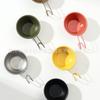 Cosas pequeñas pesca color dopamina juego de colores taza para cebo actividades al aire libre arroyo recipiente para cebo cuchara para salsa copa de vino pequeña plato para salsa