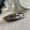 Versión Coreana Pinza de Garra Cola de Golondrina Estampado de Leopardo de Gama Alta Tamaño Grande Retro Nuevo Otoño 2025 Elegante Pinza de Tiburón Pinza para la Parte Posterior de la Cabeza para Mujeres