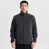 Jaqueta de lã cardigã de inverno, jaqueta externa de comércio exterior transfronteiriço, camada interna de roupa de trabalho, casaco de lã, feito sob medida