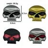 Calcomanía Metálica Personalizada de Calavera para Coche Calcomanía para Carrocería Calcomanía de Cabeza Fantasma Calcomanía Decorativa Tridimensional para Cola de Coche Modificación