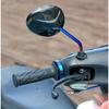 Spot al por mayor Scooter eléctrico Kuqi Taiwán Tortuga del Milenio pantorrilla N1 u1 espejo retrovisor de titanio quemado espejo de reversa