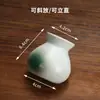 Olla pequeña portadientes de hielo seco estilo japonés cerámica especial izakaya estilo japonés olla efecto humo para emplatar sashimi