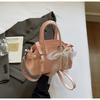 2026 Bolso Cruzado Dulce Estilo Coreano Nuevo Bolso de Mano Versátil para el Trabajo Rosa Primavera Moda Fresca Bolso de Mujer