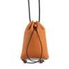 Bolso Bandolera Corsé con Cordón de Ajuste de Piel de Vaca de Capa Superior Almacenamiento Billetera Bolso para Teléfono Móvil Cuero Genuino Cubrevasos Universal