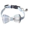 Lindo Compañero Mascota nuevo collar de gato británico Lazo Gentry collar de gato con Campana outlet de fábrica
