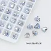 Dongzhou Cristal 10*8.8 Coração Geométrico Forma DIY Artesanal para Unhas Strass Diamante de Imitação 4815 Decorações para Unhas