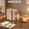 Prateleira de Armazenamento para Mesa Estante para Livros de Estudante Tampo de Mesa de Estudo Porta-Livros Porta-Canetas Material de Escritório Caixa de Armazenamento para Mesa de Escritório