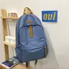Mochila Feminina Estilo Floresta Versátil Alta Aparência Resistente à Sujeira Estudante Ensino Fundamental Estilo Coreano Grande Capacidade Estilo Preguiçoso Mochila de Celebridade da Internet