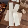 Pierneras de algodón grueso cálido de otoño e invierno para mujer, calcetines largos adelgazantes lulu blancos para yoga